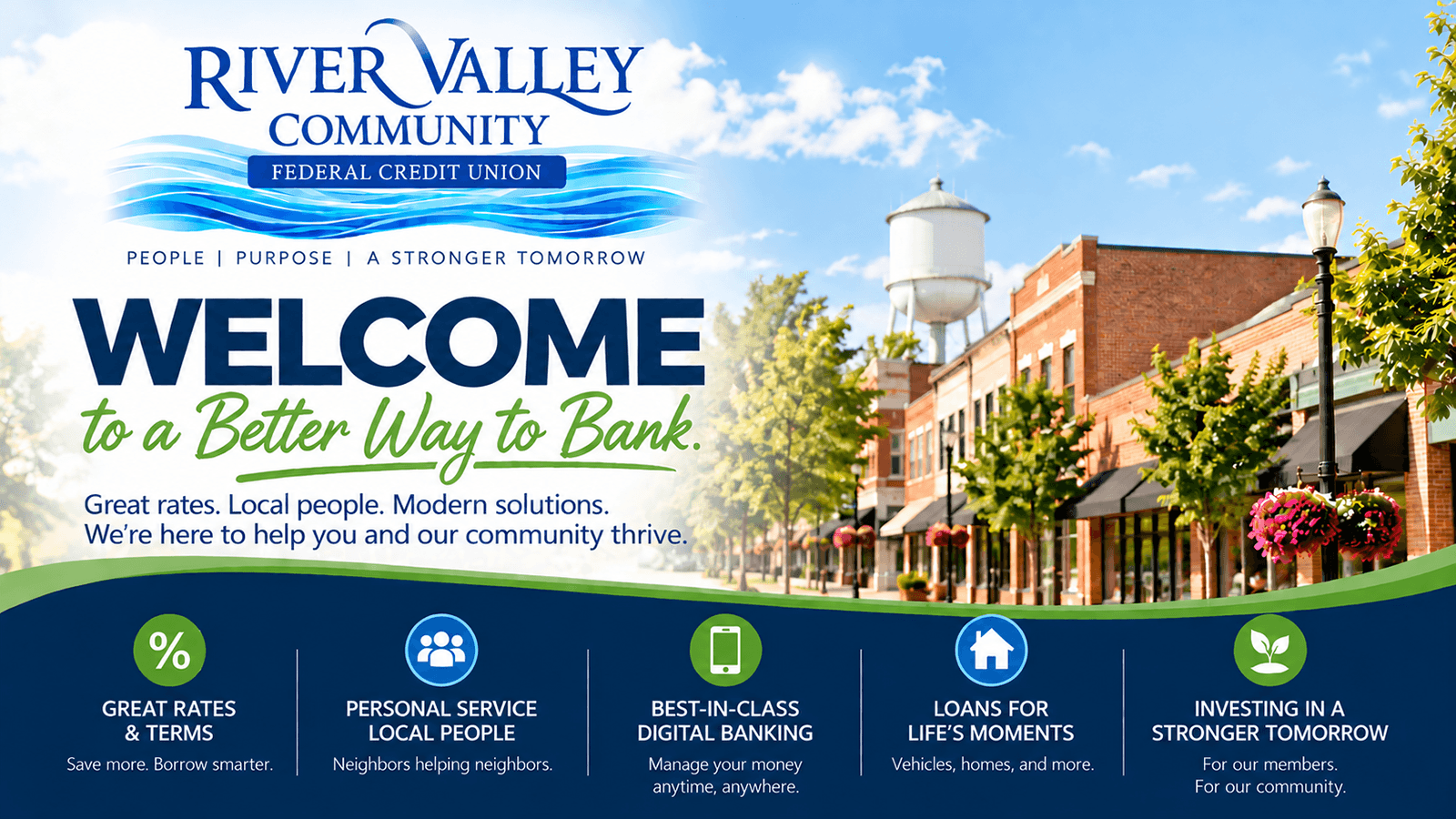 home page banner